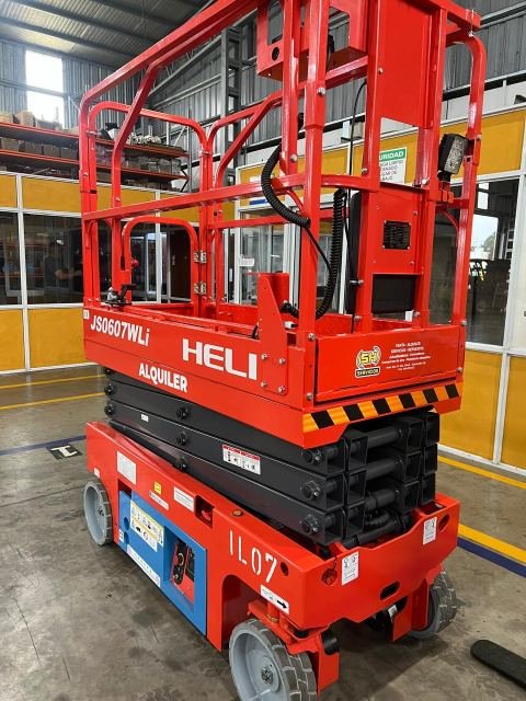 Heli Plataforma Elevadora Tijera