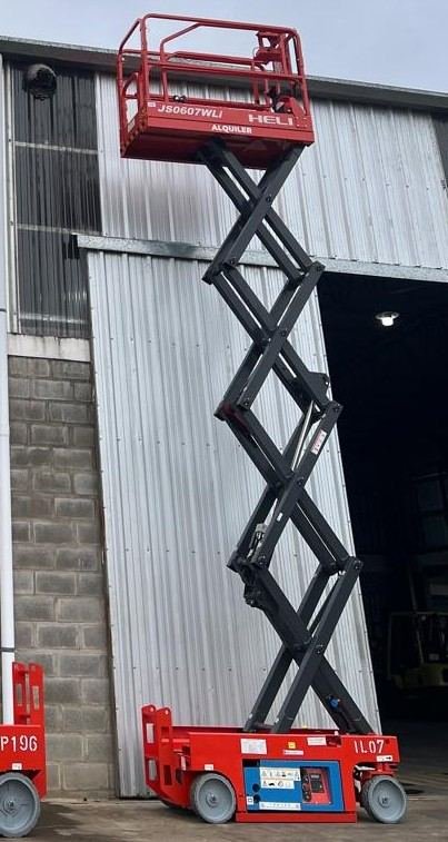 Heli Plataforma Elevadora Tijera